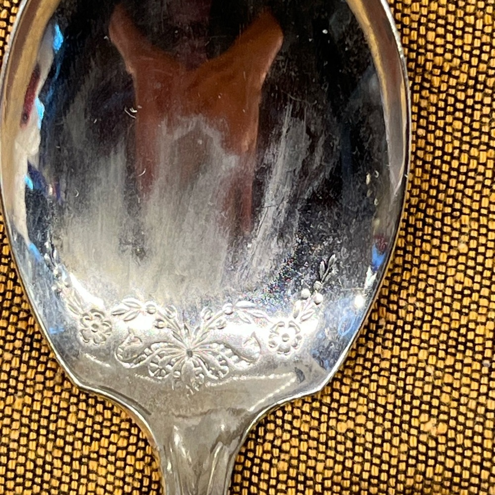 Jelly/Jam Spoon - Vintage - Sterling Silver & Plate - Picture 3 of 4